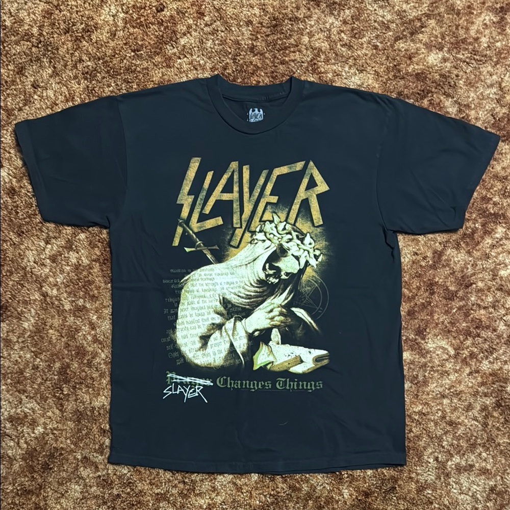 Slayer Legacy Collection T-Shirt. Black. Size Large